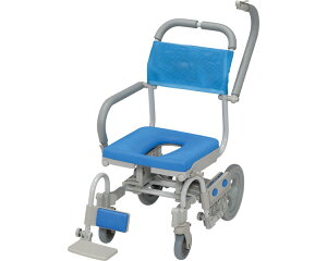 シャワーキャリー 入浴 車椅子 シャワーラクV O型シート SWR140 ウチヱ │ 介護用品 高齢者 お年寄り 老人 シニア 病院 老人ホーム デイサービス 福祉施設 介護施設 入所 入院