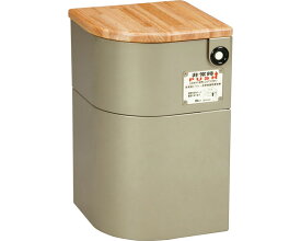 防災対応 EV椅子（トイレ用品付/天然木） 690-611 シコク │ 防災 トイレ エレベーター 防災グッズ 防災セット 防災用品 災害用品 マンション アパート ビル 共用スペース マンション防災 災害セット 簡易トイレ 非常用トイレ 緊急時 地震 備蓄 災害対策 簡単設置 非常用