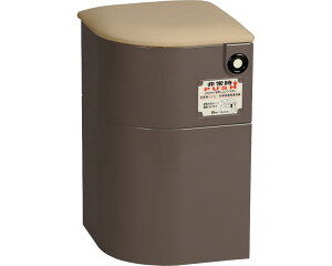 防災対応 EV椅子(トイレ用品付/レザー座面)690-011 シコク │ 防災 トイレ エレベーター 防災グッズ セット 防災用品 災害用品 マンション アパート ビル 共用スペース マンション防災 災害