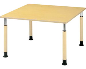 テーブル オフィス 施設 10段階昇降テーブル 角型 キャスターなし 4R-1212K オフィス・ラボ | 食堂テーブル 介護テーブル 介護用テーブル 老人ホーム 介護施設テーブル デイサービス ダイニン