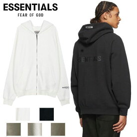 【40％クーポン配布中！】ESSENTIALS エッセンシャルズ パーカー トップス メンズ レディース スウエット 春 秋 冬ジップパーカー フード付き カジュアル 男女兼用 ビッグサイズ