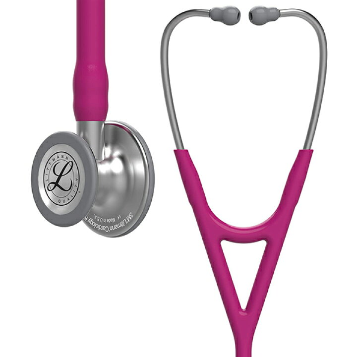 楽天市場】リットマン 聴診器 Cardiology IV ラズベリー 6158 3M  