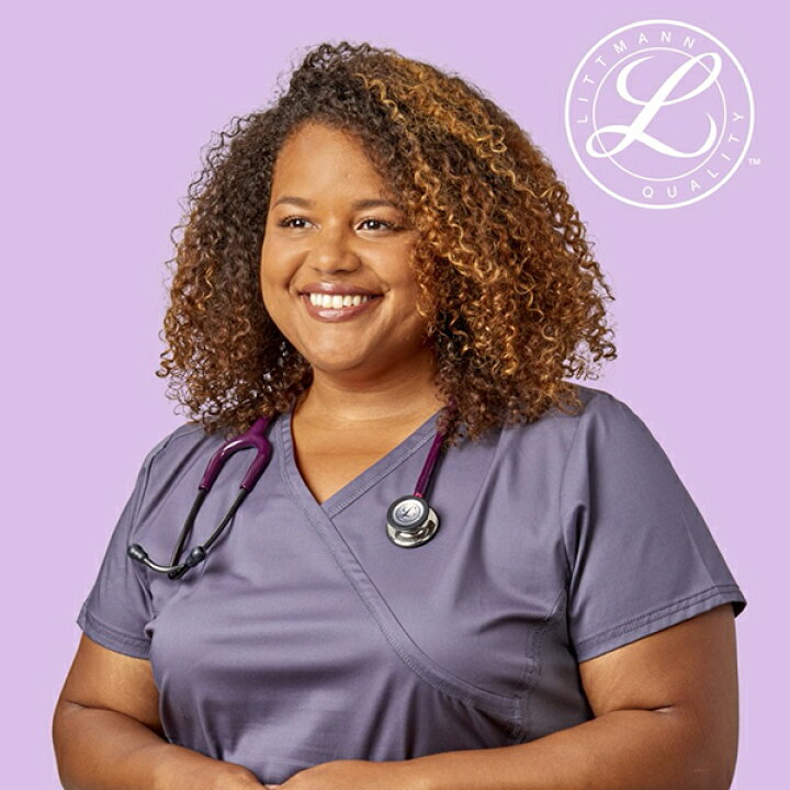 楽天市場】リットマン 聴診器 クラシック3 プラム/ピンクステム/ミラー  