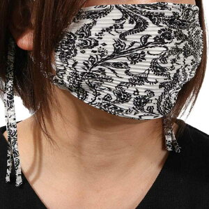 【マラソン中ポイント5倍!】マスクカバー 洗える 涼しい 薄い レース 刺繍 花柄 スパンコール プリーツ 通気性 女性 レディース 立体マスク 花粉症 衛生的 オフィス 職場 フォーマル カジュ