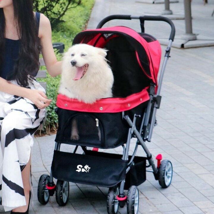 楽天市場】｢送料無料」 ペットカート 犬用ベビーカー 犬 カート 猫 