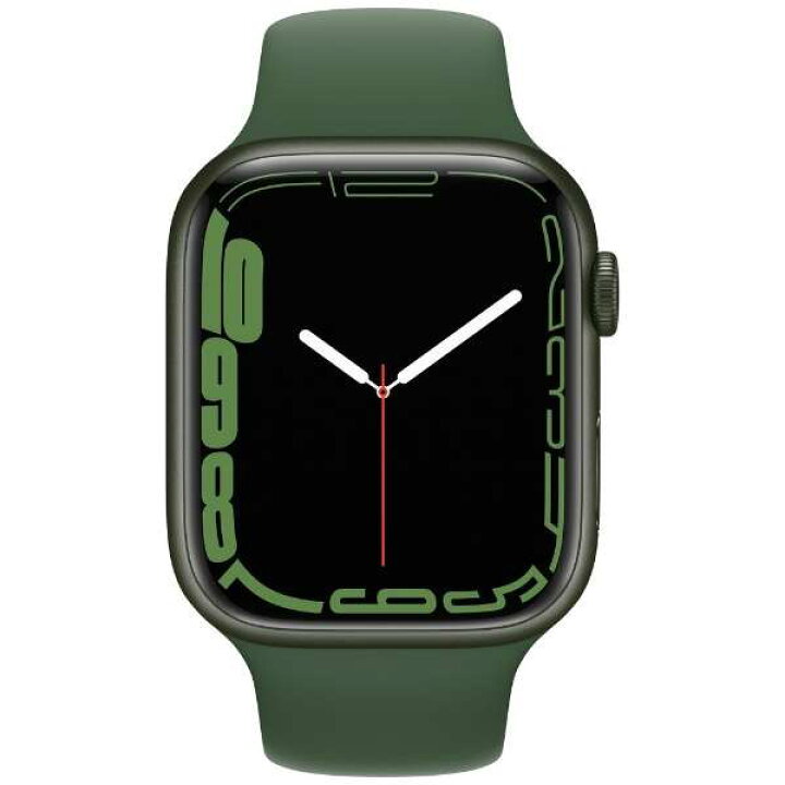 楽天市場】Apple Watch Series 7（GPSモデル）- 45mmグリーン 