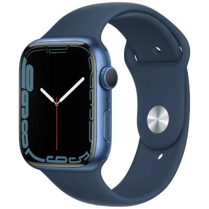 楽天市場】Apple Watch Series 7（GPSモデル）- 45mmブルー 