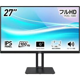 PRO MP275P PCモニター・液晶ディスプレイ MSI (エムエスアイ)液晶モニター/27型/FullHD(1920×1080)ビジネス向け PRO-MP275P