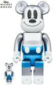 BE@RBRICK fragmentdesign MICKEY MOUSE BLUE Ver.100％ & 400％