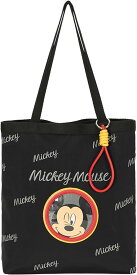 ディズニー 人気キャラクター エコバッグ 正規代理店ライセンス チップとデール/ミッキーマウス/スティッチ デザイン ショルダーストラップ付き トートバッグ キャンバス素材 ハンドバッグ [並行輸入品]