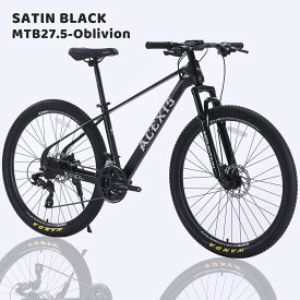 マウンテンバイク MTB 27.5inch ACEXIS マグネシウム合金 フレーム セミブロックタイヤ シマノ shimano 24段変速 シフトブレーキ兼用レバー 多色展開 通勤通学 新生活 入学 就職 お祝いに メーカー保証1年