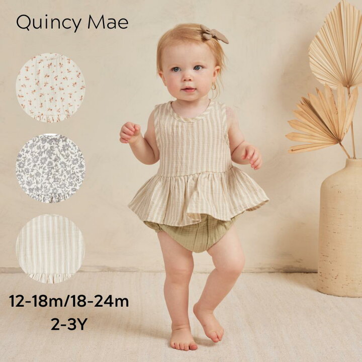 楽天市場】Quincy Mae QM081 24SS クインシーメイ ブラウス ブルマ 