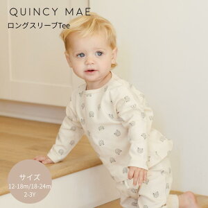 Quincy Mae QM005 Long Sleeve Tee T NCV[C xr[ LbY q j̎q ̎q j̎q oYj  Vv o tH[} Bep a j   O