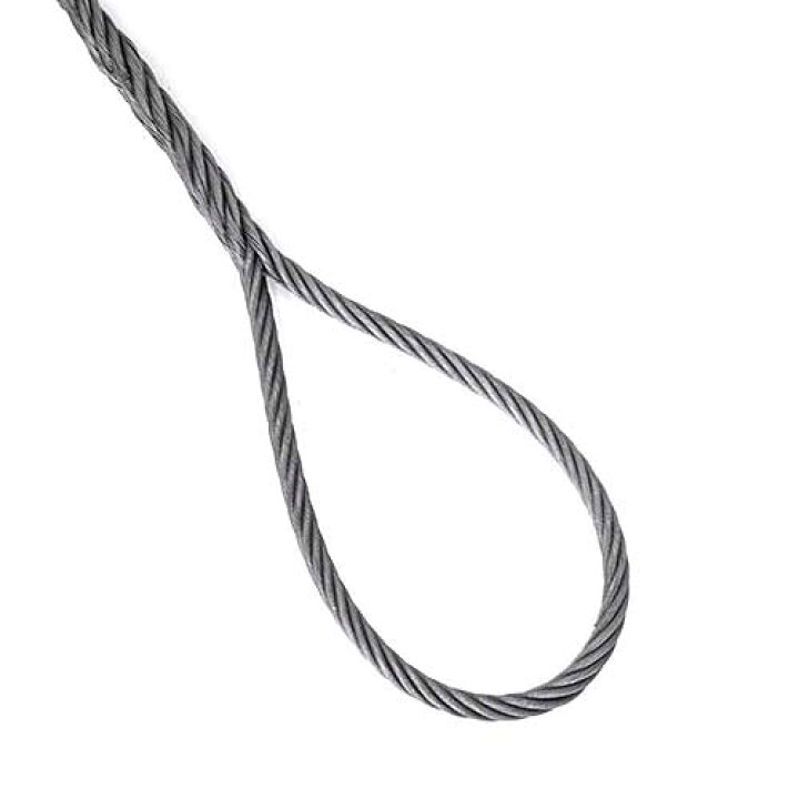 楽天市場】玉掛けワイヤロープ 径24mm(8分)×2m-8m 2本セット JIS 