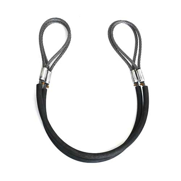 楽天市場】玉掛けワイヤロープ 径12mm(4分)×1m~8m ロック(カシメ 