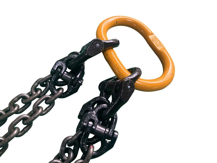 楽天市場】キトー チェーンスリング 4点吊 6mm×1.5M 使用荷重：2.4t 4 
