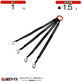 楽天市場】玉掛けワイヤロープ 径26mm(8.5分)×1.5m~8m 2本セット JIS 