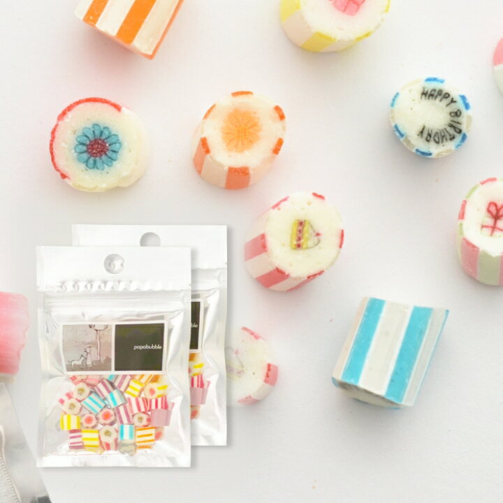 楽天市場 バースデーミックスセット キャンディ 40g 2袋セット 飴 お菓子 プレゼント かわいい 手作り 誕生日 飴職人 Papabubble Papabubble パパブブレ プチギフト 3980円以上で送料無料 Papabubble パパブブレ