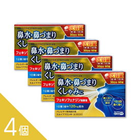 花粉症に！ アレグラ激安ジェネリック 【4個】 【第2類医薬品】『スカイブブロンHI 60錠 』 アレルギー専用鼻炎薬 しっかり効くのに「眠くなりにくい」 口が乾きにくい【アレグラ アレルビと同じ処方】 【税制対象商品】