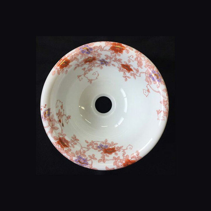 楽天市場】【有田焼】伊万里焼 錦鉄線花絵 手洗鉢 ART4-280（φ280×H108 