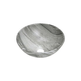 おしゃれ 洗面ボウル 手洗い器 陶器 置き型 アンティーク マーブル （W280×D280×H120）