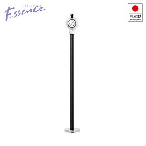 エッセンス ストレート止水栓 クロム EP17340 essence 給水管 配管 床給水 おしゃれ 水回り部材 バルブ 磁器製プレート