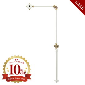 【Essence】横水栓用外付給水ユニット （ブラス×アンティークホワイト） ｜横型蛇口の給水部材