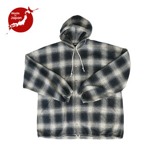 SHADOW CHECK JACKET Made in Japan papat �R�b�g�� �`�F�b�N �R�[�`�W���P�b�g �W���P�b�g ���{�� �傫���T�C�Y �X�g���[�g �Z�b�g�A�b�v ���I ������� �����Y ���j�Z�b�N�X ��