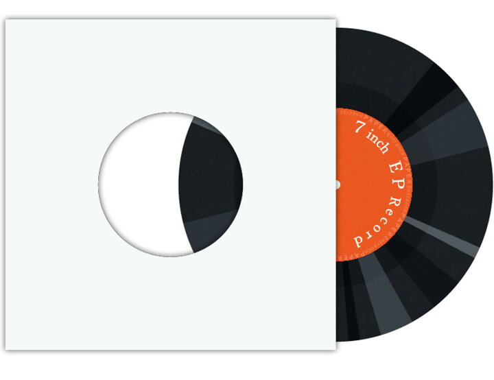 楽天市場】ペーパーエントランス レコード 7インチ EP 厚紙 スリーブ 