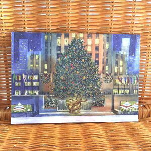 USA designer greeting NX}XJ[h 唻 bNtF[Z^[ c[ Rockefeller Center Tree