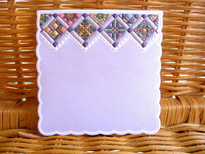 {ׁIUSA Carol Wilson LEB\ t@V[m[g Purple quilt