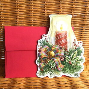 USA Carol Wilson �L�������E�B���\�� �_�C�J�b�g�N���X�}�X�J�[�h�L�����h�� Christmas Candle