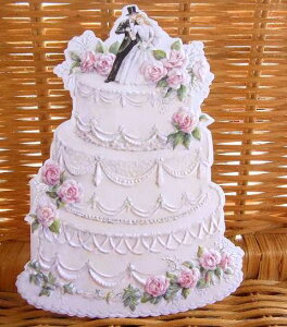 킸̂ USA Carol Wilson LEB\ _CJbg J[h Wedding Cake