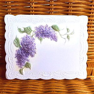 ���A�I ���������ׁI USA Carol Wilson �L�������E�B���\�� ���ړI�J�[�h Lilac