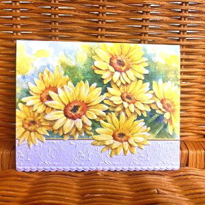USA Carol Wilson �L�������E�B���\�� ���ړI�J�[�h �C�G���[�f�C�W�[Daisies Yellow