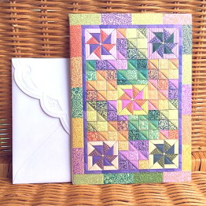 USA Carol Wilson �L�������E�B���\�� ���ړI�J�[�h�唻 �L���g Quilt Sampler