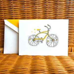 ���萔�̂݁I USA Crane & Co �N���C���� �E�B���A�� �A�[�T�[ �m�[�g�J�[�h Bicycle
