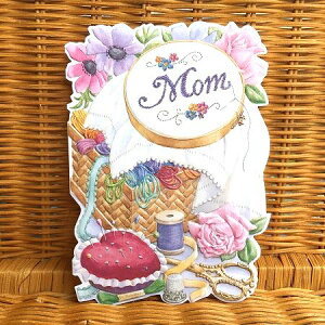 �Z�[���IUSA Carol Wilson �L�������E�B���\�� ��̓��J�[�h �唻 �ٖD���� Sewing Basket