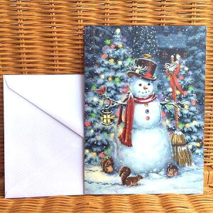 USA LPG NX}XJ[h 唻 Xm[}ƐX̂FB Woodland Snowman and Friends