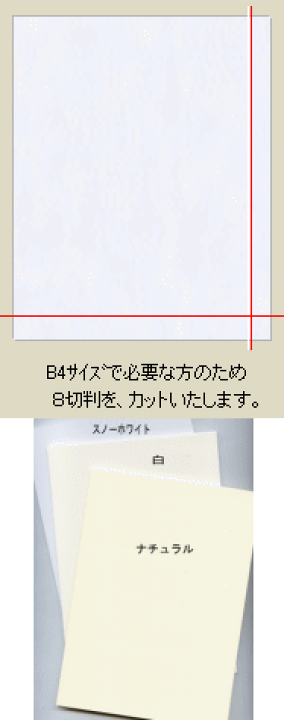 楽天市場】マーメイド紙 153k 選べる白系3色 B4 10枚 (八切判