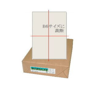 中質紙ハイネ 55k <6k> 約B6 4000枚 (約B4カット品) あす楽 印刷用紙 学校用紙