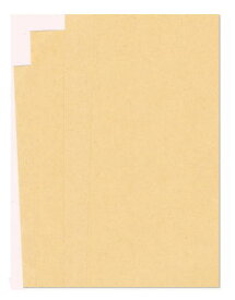 明るい色の半晒両更 クラフト紙 108k A5 100枚 あす楽 印刷用紙 ハトロン紙 包装紙 ラッピング 型紙 詰紙