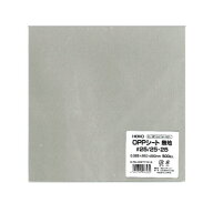 OPPシート 無地 0.025×250×250mm (500枚)【PPI】