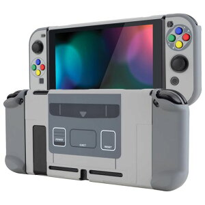 eXtremeRatePlayVitalNintendoSwitch�Ή��p�ی�w�ʃJ�o�[�A�����\��Joycon�n���h�w���h�R���g���[���[�v���e�N�^�[�V�F���ANintendoSwitch�Ή��p�J�X�^�}�C�Y���ꂽ�h�b�L���O�ł���ی�P�[�X�ySFC