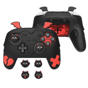 PlayVital Nintendo Switch 2 Pro�Ή��V���R���J�o�[ �S�V�b�N�C���v�V���[�Y|switch2 pro�R���Ή�����~�ߕی�P�[�X �w�ʃ{�^���L���b�v&�T���X�e�B�b�N�L���b�v&�X�e�b�J�[�t���X�C�b�`2�v���R���c