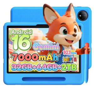 �y�L�b�Y�^�u���b�g �q���p Android16 3~7�Ό����zP10 Kid 10�C���` Wi-Fi���f���A32GB RAM+64GB ROM+2TB�g���AGemini AI���ځA90Hz��ʁA7000mAh�A5G