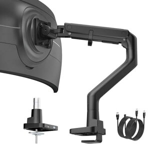 monTEK ���j�^�[�A�[�� Pro ���d�� 17�`57�C���`�Ή� �ω׏d2�`27kg �K�X�X�v�����O�� �A���~������ ��^ USB�|�[�g�t��