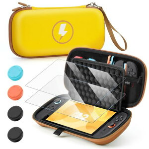 Switch 2 �Ή� �P�[�X���[�o�b�O �ی�t�B���� 2 �� + �X�e�B�b�N�J�o�[ 4 ���t�� �h�b�g�t���n�j�J���p�l����ʕی� �h�o�h���ϏՌ� ��e�� �Q�[���J�[�h 10 �����[ �R���g���[���[/�h�b�N/�c