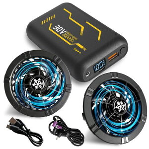 [CoolFlag] �󒲍�ƕ� �t�@���o�b�e���[�Z�b�g 30V 20000mAh ��e�ʁy2026�V���f���EPD18W�}���[�d�E���^�y�ʁE3Way�o�́z �\�� ���{���u���V���X���[�^�[ 4�i�K���ʒ��� �f�W�^���c�ʕ\�� Type-C�o�c