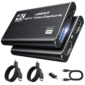 HDMI �L���v�`���[�{�[�h avedio links 4K@30Hz �p�X�X���[/1080P@60fps ��x�� Switch�p